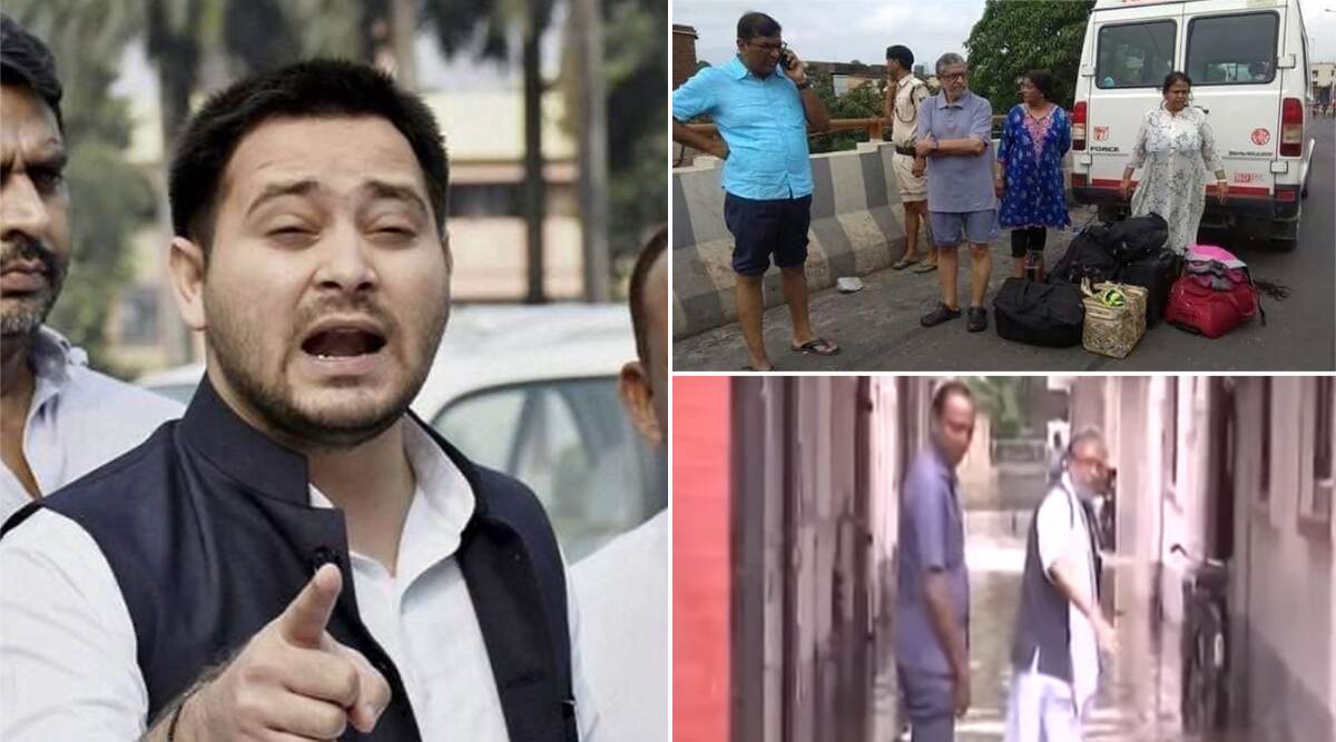 तेजस्वी ने नीतीश सरकार की खोली पोल, सुशील मोदी के घर में पिछले साल पानी घुसने वाला वीडियो किया शेयर, बेतुके बयानों पर भी बरसे तेजस्वी ने नीतीश सरकार की खोली पोल, सुशील मोदी के घर में पिछले साल पानी घुसने वाला वीडियो किया शेयर, बेतुके बयानों पर भी बरसे