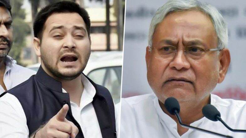 बिहार: डॉ. लोहिया के नाम पर महागठबंधन ने दिखाई एकता, तेजस्वी ने नीतीश पर निशाना साधते हुए कहा- अब पलटने से भी आपको यहां जगह नहीं मिलने वाली बिहार: डॉ. लोहिया के नाम पर महागठबंधन ने दिखाई एकता, तेजस्वी ने नीतीश पर निशाना साधते हुए कहा- अब पलटने से भी आपको यहां जगह नहीं मिलने वाली