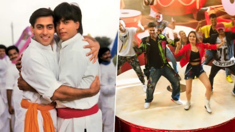 सलमान खान-शाहरुख खान के सॉन्ग 'भांगड़ा पा ले' का नया वर्जन हुआ रिलीज, आपने सुना क्या? सलमान खान-शाहरुख खान के सॉन्ग 'भांगड़ा पा ले' का नया वर्जन हुआ रिलीज, आपने सुना क्या?