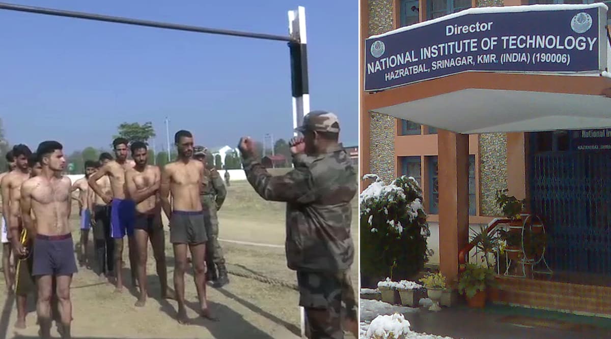 जम्मू-कश्मीर में पटरी पर लौट रही जिंदगी- दो महीनें बाद खुला एनआईटी श्रीनगर, सेना ने युवाओं के लिए चलाया भर्ती अभियान जम्मू-कश्मीर में पटरी पर लौट रही जिंदगी- दो महीनें बाद खुला एनआईटी श्रीनगर, सेना ने युवाओं के लिए चलाया भर्ती अभियान