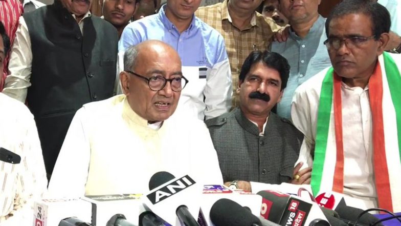 कांग्रेस नेता दिग्विजय सिंह का बीजेपी पर हमला, कहा- महात्मा गांधी के हत्यारों में सावरकर का नाम था दर्ज, अंग्रेजों से माफी मांगी थी