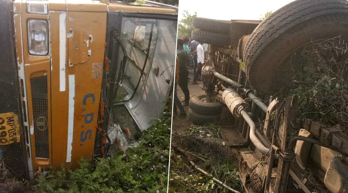 मध्यप्रदेश के होशंगाबाद में भीषण सड़क हादसा, स्कूल बस दुर्घटनाग्रस्त- 5 बच्चें घायल मध्यप्रदेश के होशंगाबाद में भीषण सड़क हादसा, स्कूल बस दुर्घटनाग्रस्त- 5 बच्चें घायल