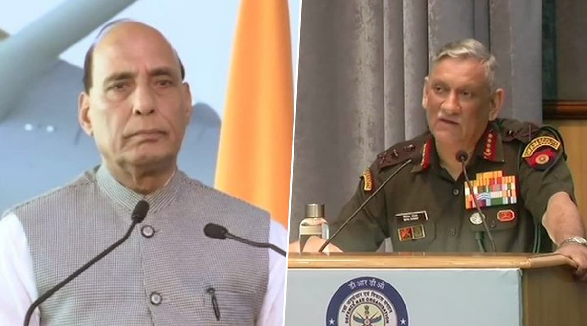 सेना प्रमुख जनरल बिपिन रावत ने रक्षा मंत्री राजनाथ सिंह को दी सियाचिन त्रासदी पर जानकारी सेना प्रमुख जनरल बिपिन रावत ने रक्षा मंत्री राजनाथ सिंह को दी सियाचिन त्रासदी पर जानकारी