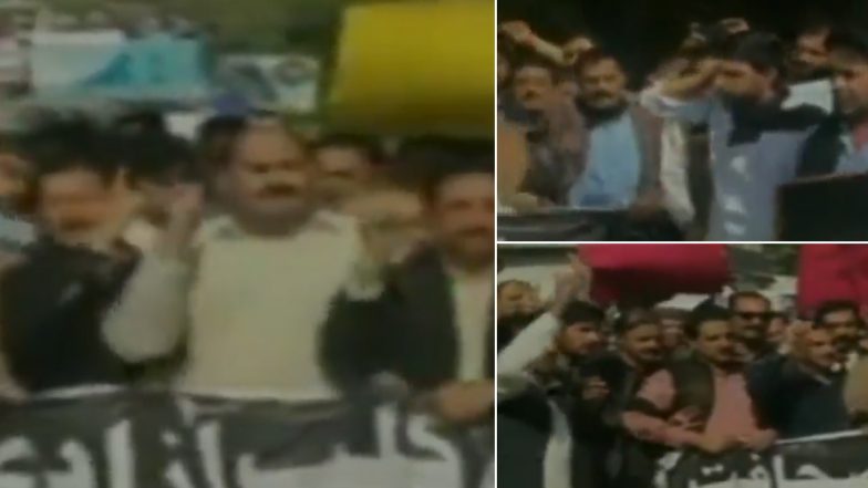 इमरान खान की सेना के खिलाफ पाकिस्तानी पत्रकारों ने खोला मोर्चा, PoK में किया जबरदस्त विरोध प्रदर्शन
