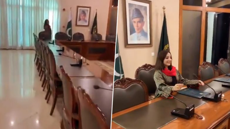 TikTok स्टार हरीम शाह ने पाक विदेश मंत्रालय के अंदर बॉलीवुड गाने पर बनाया वीडियो, इमरान खान का खूब उड़ा मजाक