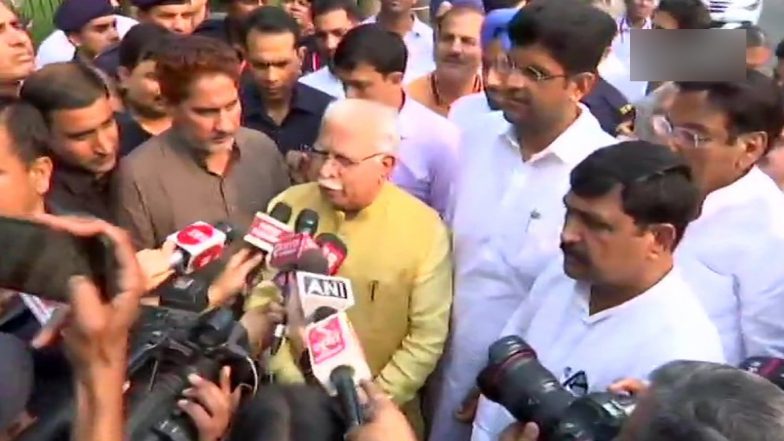 हरियाणा: मनोहर लाल खट्टर सीएम और दुष्यंत चौटाला डिप्टी सीएम पद की लेंगे शपथ, कल दोपहर राजभवन में होगा कार्यक्रम