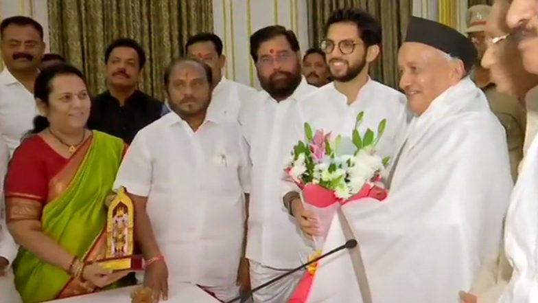महाराष्ट्र: राज्यपाल भगत सिंह कोश्यारी से मिला शिवसेना नेताओं का प्रतिनिधिमंडल, सरकार गठन पर आदित्य ठाकरे ने दिया ये जवाब