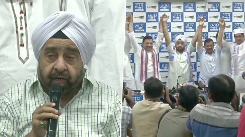 दिल्ली में कांग्रेस को झटका, चार बार चांदनी चौक से विधायक रहे प्रहलाद सिंह साहनी हुए 'आप' में शामिल