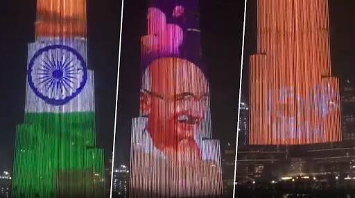 Mahatma Gandhi Jayanti 2019: महात्मा गांधी को श्रद्धांजलि देने के लिए तिरंगे के रंग में रंगा गया दुबई का बुर्ज खलीफा Mahatma Gandhi Jayanti 2019: महात्मा गांधी को श्रद्धांजलि देने के लिए तिरंगे के रंग में रंगा गया दुबई का बुर्ज खलीफा