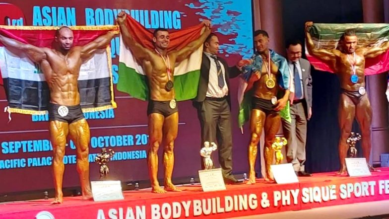 भारतीय सेना के मेजर अब्दुल कादिर खान ने एशियन बॉडी बिल्डिंग चैंपियनशिप में जीता रजत पदक