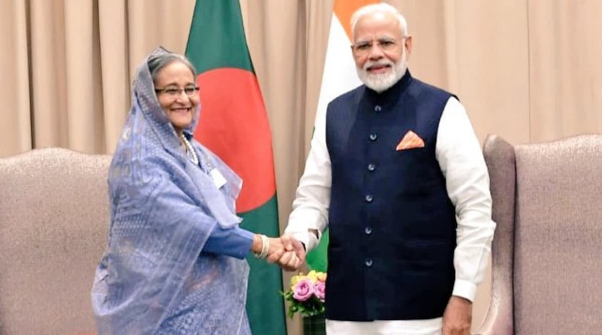 पीएम नरेंद्र मोदी ने बांग्लादेश की प्रधानमंत्री शेख हसीना से की मुलाकात, दोनों पक्षों ने द्विपक्षीय संबंधों को लेकर की बातचीत पीएम नरेंद्र मोदी ने बांग्लादेश की प्रधानमंत्री शेख हसीना से की मुलाकात, दोनों पक्षों ने द्विपक्षीय संबंधों को लेकर की बातचीत