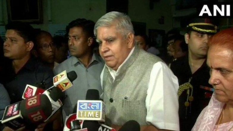 बंगाल के राज्यपाल जगदीप धनखड़ को जादवपुर विश्वविद्यालय के छात्रों ने दिखाए काले झंडे, लगे वापस जाओ के नारे; वीडियो वायरल