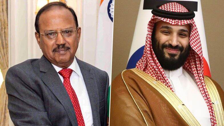 NSA अजित डोभाल ने सऊदी प्रिंस सलमान से की मुलाकात, कश्मीर पर जहर उगल रहे इमरान खान की खोली पोल NSA अजित डोभाल ने सऊदी प्रिंस सलमान से की मुलाकात, कश्मीर पर जहर उगल रहे इमरान खान की खोली पोल
