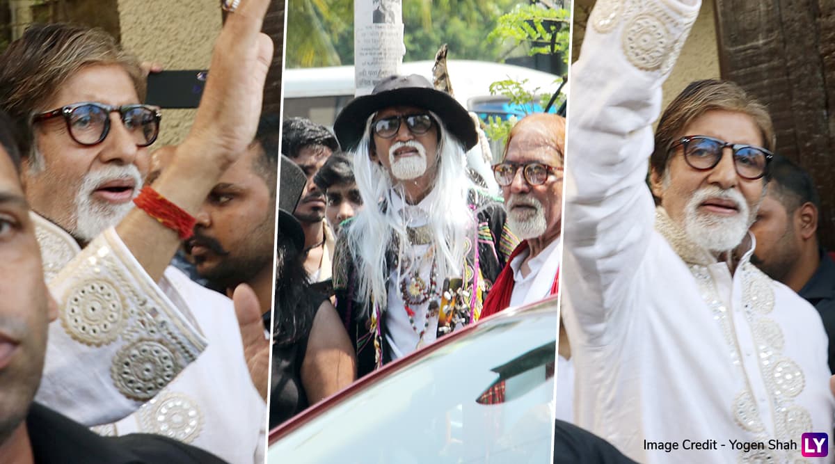 अमिताभ बच्चन के जन्मदिन पर घर के बाहर उमड़ा फैंस का सैलाब, महानायक ने की मुलाकात अमिताभ बच्चन के जन्मदिन पर घर के बाहर उमड़ा फैंस का सैलाब, महानायक ने की मुलाकात