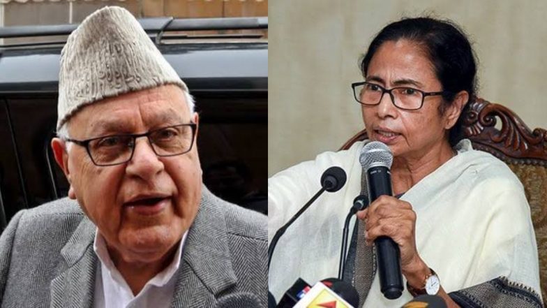 पश्चिम बंगाल की सीएम ममता बनर्जी ने नेशनल कांफ्रेंस के अध्यक्ष फारूक अब्दुल्ला को दिलाया भरोसा, कहा-मुश्किल समय में साथ खड़े होंगे