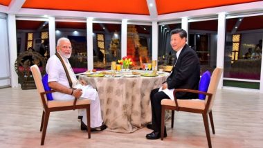 प्रधानमंत्री नरेंद्र मोदी और चीनी राष्ट्रपति शी चिनफिंग ने रात्रिभोज के दौरान ढाई घंटे तक की बातचीत, दोनों देशों के संबंधों को विस्तार देने का लिया संकल्प