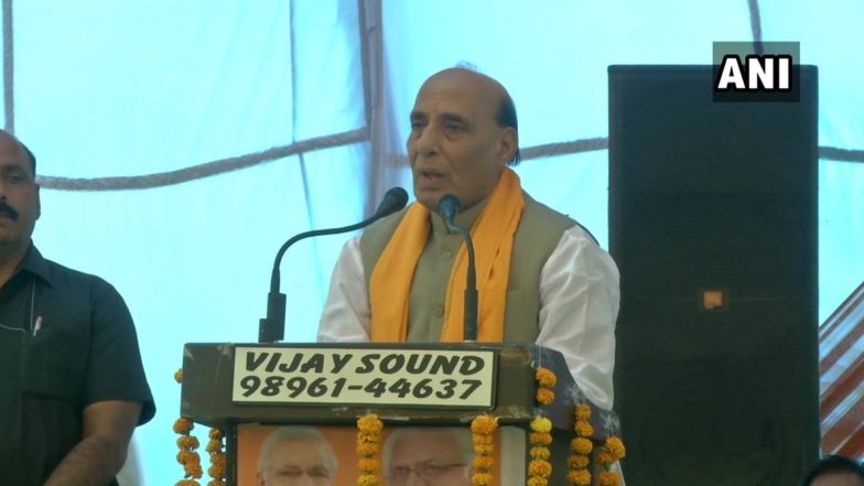 केंद्रीय रक्षा मंत्री राजनाथ सिंह की पाक को नसीहत, कहा- आतंक के खिलाफ लड़ो वरना....