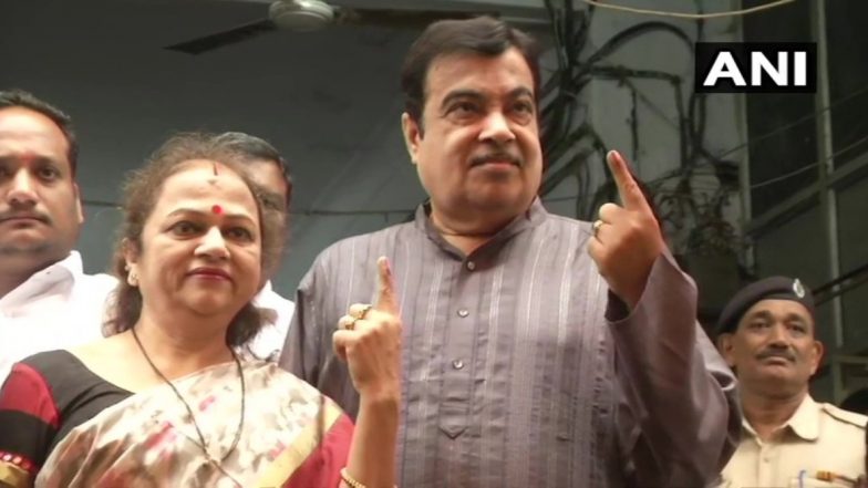 महाराष्ट्र विधानसभा चुनाव 2019: मतदान के बाद नितिन गडकरी ने कहा- बीजेपी-शिवसेना की होगी रिकॉर्डतोड़ जीत