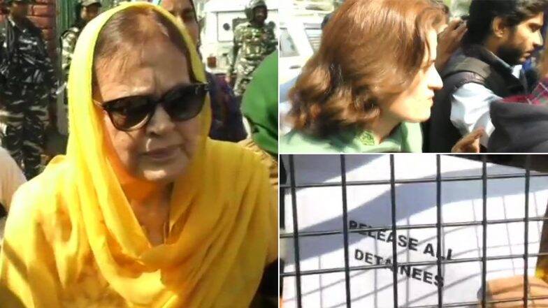 जम्मू-कश्मीर: लाल चौक पर फारुक अब्दुल्ला की बेटी और बहन को पुलिस ने लिया हिरासत में, अनुच्छेद 370 हटाने के खिलाफ कर रही थी विरोध-प्रदर्शन
