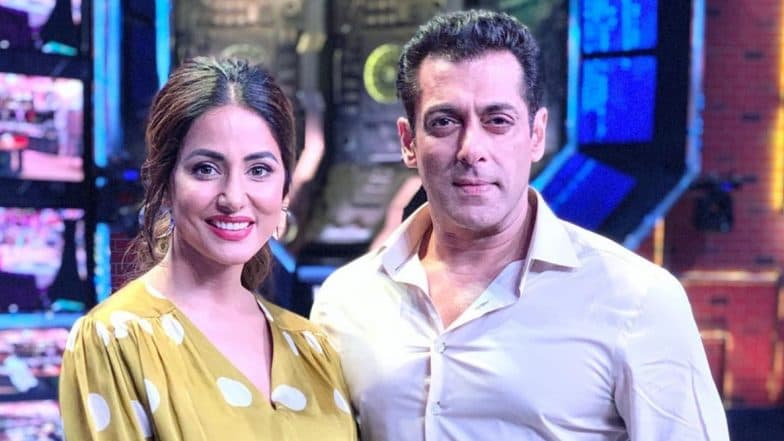 Bigg Boss 13: आज वीकेंड का वॉर में सलमान खान संग दिखाई देगा हिना का भी जलवा, एक्ट्रेस ने शेयर की तस्वीर Bigg Boss 13: आज वीकेंड का वॉर में सलमान खान संग दिखाई देगा हिना का भी जलवा, एक्ट्रेस ने शेयर की तस्वीर