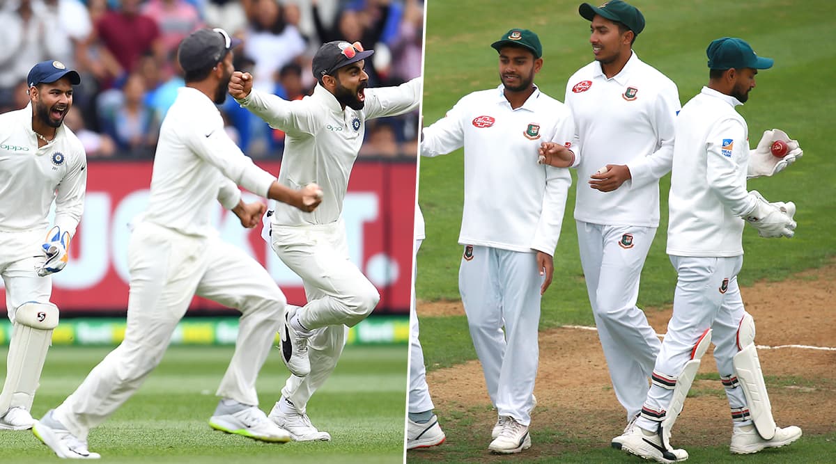 Ind vs Ban 2nd Test 2019: भारत बनाम बांग्लादेश के बीच ईडन गार्डन में खेले गए दूसरे टेस्ट मैच में बनें ये प्रमुख रिकॉर्ड Ind vs Ban 2nd Test 2019: भारत बनाम बांग्लादेश के बीच ईडन गार्डन में खेले गए दूसरे टेस्ट मैच में बनें ये प्रमुख रिकॉर्ड