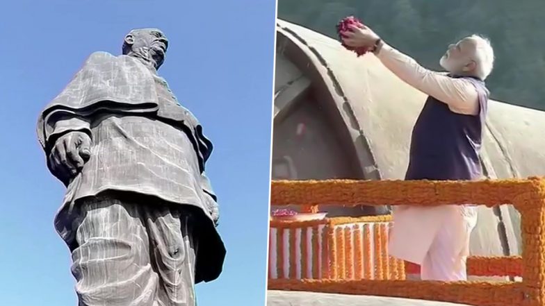 गुजरात: PM Modi ने लौहपुरुष सरदार पटेल को दी 144वीं जयंती पर श्रद्धांजलि, देशवासियों को दिलाई राष्ट्रीय एकता की शपथ