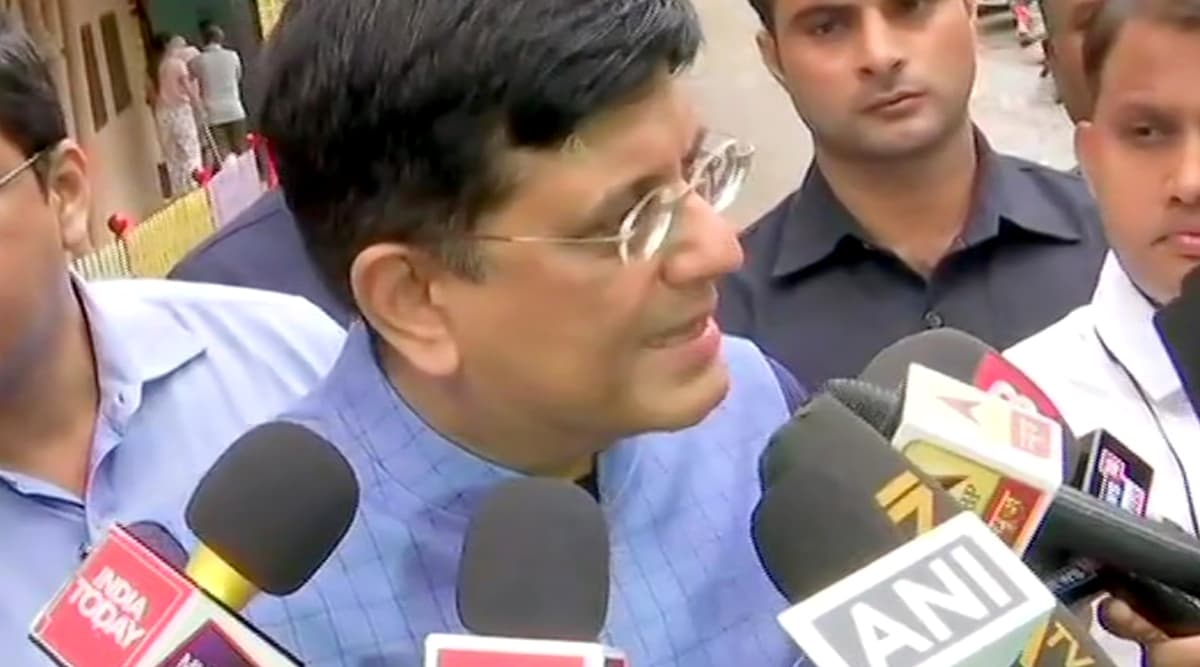 महाराष्ट्र विधानसभा चुनाव 2019: केंद्रीय मंत्री पीयूष गोयल का दावा- बीजेपी-शिवसेना गठबंधन की होगी जीत, मिलेंगी 225 सीटें महाराष्ट्र विधानसभा चुनाव 2019: केंद्रीय मंत्री पीयूष गोयल का दावा- बीजेपी-शिवसेना गठबंधन की होगी जीत, मिलेंगी 225 सीटें