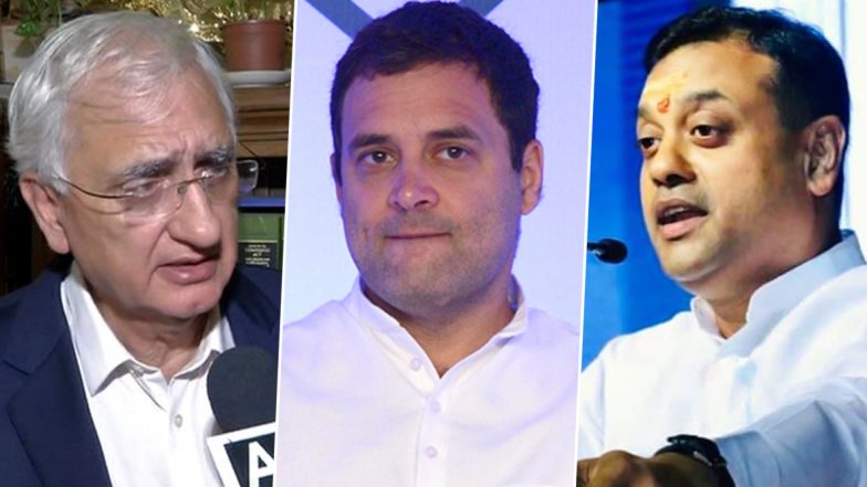सलमान खुर्शीद के राहुल गांधी वाले बयान पर बीजेपी प्रवक्ता संबित पात्रा ने कसा तंज, कहा- कांग्रेस ने माना, उसके पास न नेता, न नीति, न नीयत