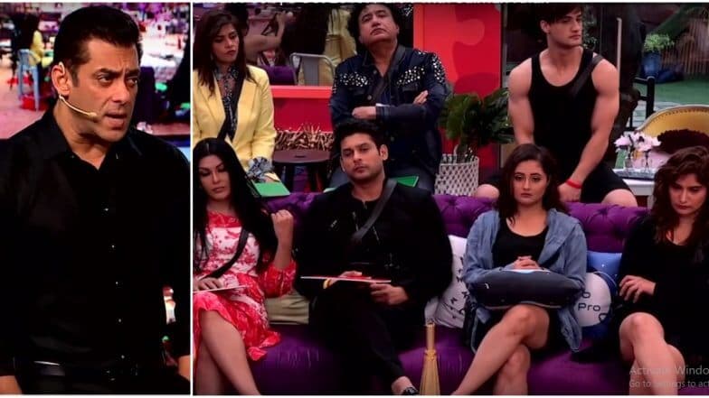 Bigg Boss 13 Episode 6 Weekend Ka Vaar: घर का पहला टास्क रद्द होने से अपसेट हुए सलमान खान ने सभी को चेताया, कहा- अपना स्टैंड लेकर खेले Bigg Boss 13 Episode 6 Weekend Ka Vaar: घर का पहला टास्क रद्द होने से अपसेट हुए सलमान खान ने सभी को चेताया, कहा- अपना स्टैंड लेकर खेले