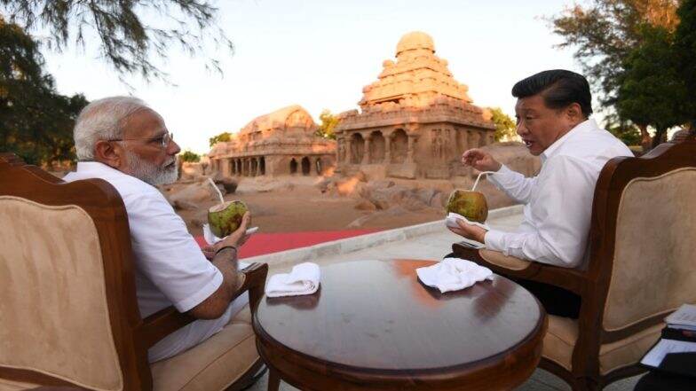 चीनी राष्ट्रपति शी जिनपिंग और पीएम नरेंद्र मोदी संयुक्त विकास और सभ्यताओं के बीच आदान-प्रदान को बढ़ावा देने पर व्यक्त की सहमति चीनी राष्ट्रपति शी जिनपिंग और पीएम नरेंद्र मोदी संयुक्त विकास और सभ्यताओं के बीच आदान-प्रदान को बढ़ावा देने पर व्यक्त की सहमति