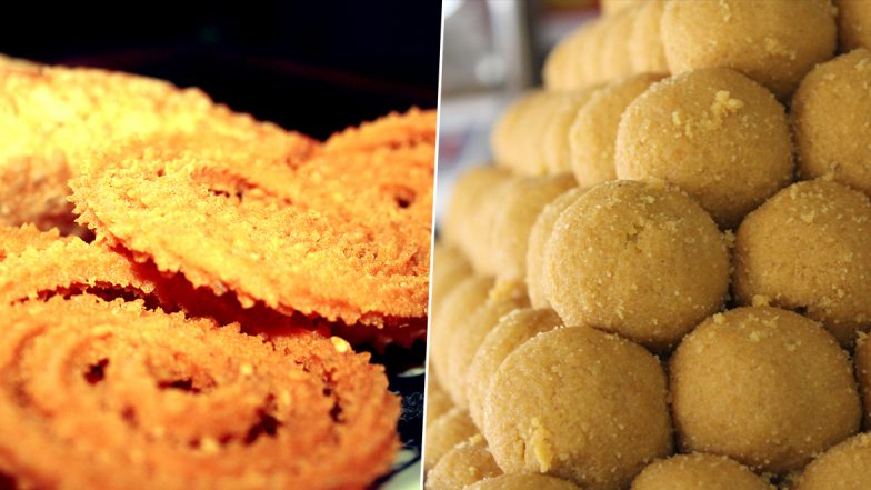 Diwali 2019 Special Besan Laddoo And Chakli: इस दिवाली घर में ही बनाएं बेसन के लड्डू और करारी चकली, जानें सामग्री और विधि
