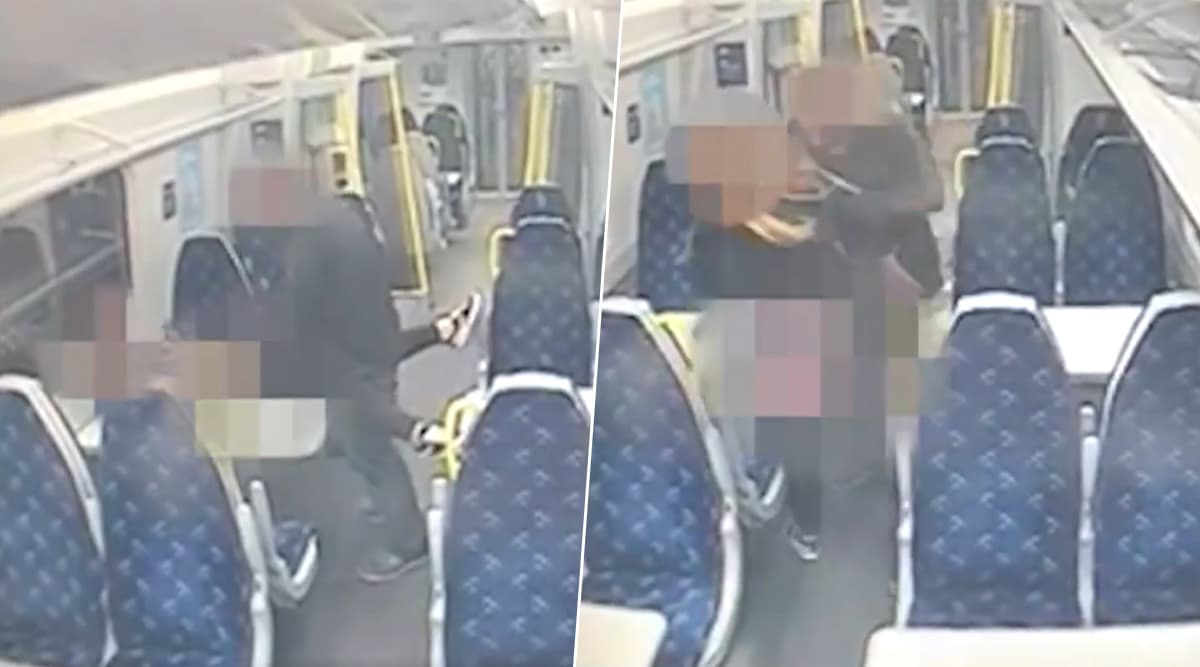 Couple Sex in Train Viral Video: शराब के नशे में चूर कपल ने चलती ट्रेन में किया सेक्स, CCTV में कैद हुई गंदी हरकत Couple Sex in Train Viral Video: शराब के नशे में चूर कपल ने चलती ट्रेन में किया सेक्स, CCTV में कैद हुई गंदी हरकत
