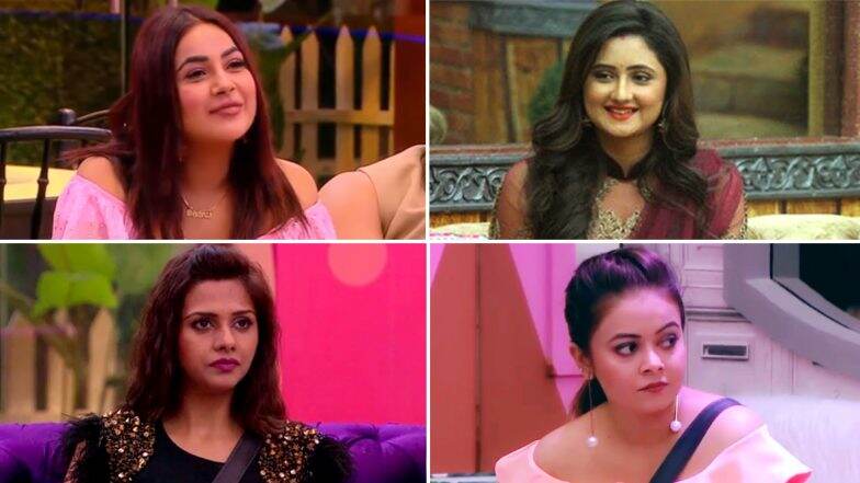 Bigg Boss 13 Day 8 Highlights: शहनाज गिल, रश्मि देसाई, दलजीत कौर और कोएना मित्रा हुईं नोमिनेट Bigg Boss 13 Day 8 Highlights: शहनाज गिल, रश्मि देसाई, दलजीत कौर और कोएना मित्रा हुईं नोमिनेट
