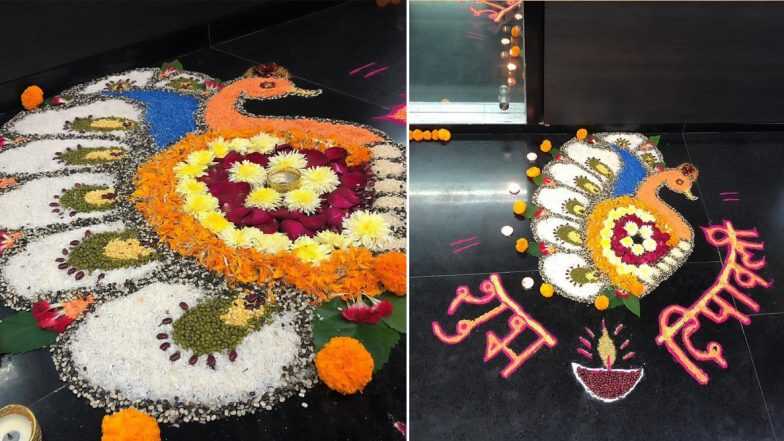 Diwali 2019 Rangoli Designs: दिवाली पर बनाएं रचनात्मक रंगोली, दाल-अनाज और फूलों से बनाएं आकर्षक रंगोली डिजाइन Diwali 2019 Rangoli Designs: दिवाली पर बनाएं रचनात्मक रंगोली, दाल-अनाज और फूलों से बनाएं आकर्षक रंगोली डिजाइन