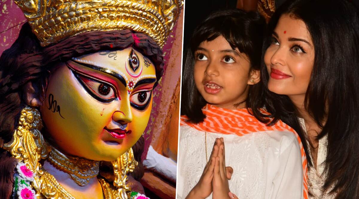 HD PICS: ऐश्वर्या राय बच्चन ने बेटी आराध्या के साथ ऐसे मनाया दशहरा का त्यौहार HD PICS: ऐश्वर्या राय बच्चन ने बेटी आराध्या के साथ ऐसे मनाया दशहरा का त्यौहार