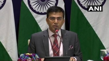 विदेश मंत्रालय के प्रवक्ता रवीश कुमार ने कहा- करतारपुर गलियारा परियोजना जल्दी पूरा करने के लिए प्रतिबद्ध है भारत