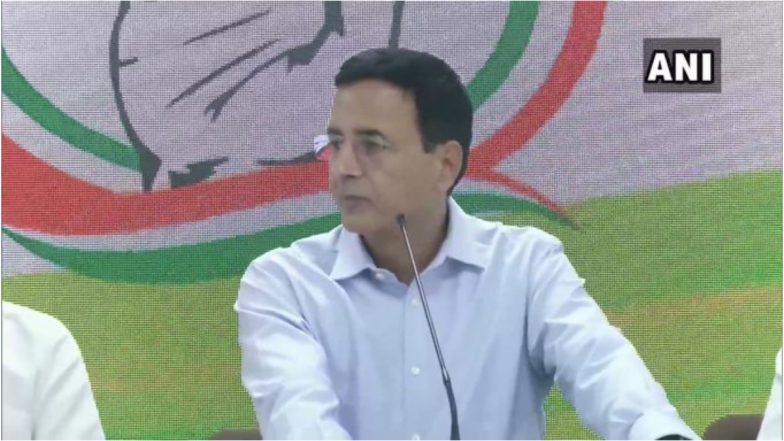 Rajasthan Political Crisis: कांग्रेस नेता रणदीप सुरजेवाला का बड़ा हमला, ट्वीट कर बीजेपी के बारे में कही ये बात