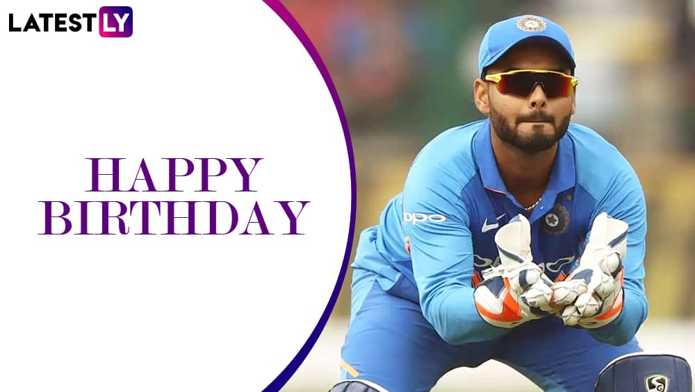 Happy Birthday Rishabh Pant: ऋषभ पंत के 22वें जन्मदिन पर जानिए उनके क्रिकेट से जुड़ी रोचक बातें Happy Birthday Rishabh Pant: ऋषभ पंत के 22वें जन्मदिन पर जानिए उनके क्रिकेट से जुड़ी रोचक बातें