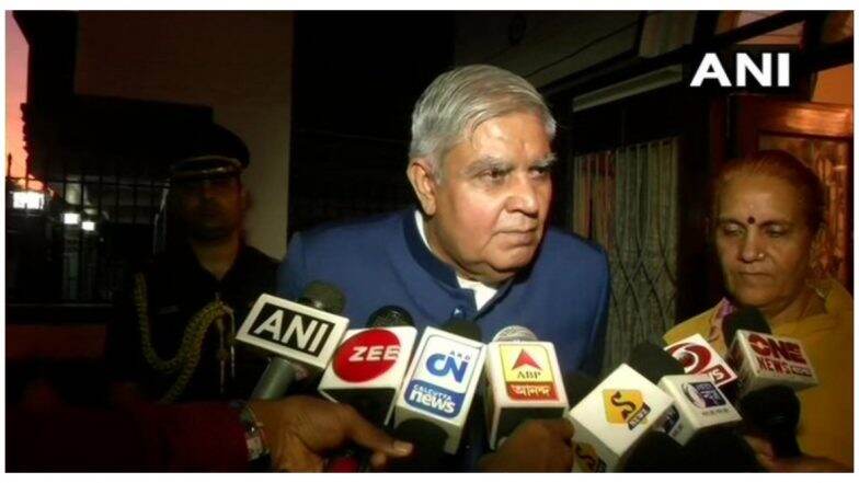 मुर्शिदाबाद हत्या कांड: पश्चिम बंगाल के राज्यपाल जगदीप धनखड़ ने घटना पर जताया दुःख, अधिकारियों से मांगी रिपोर्ट मुर्शिदाबाद हत्या कांड: पश्चिम बंगाल के राज्यपाल जगदीप धनखड़ ने घटना पर जताया दुःख, अधिकारियों से मांगी रिपोर्ट