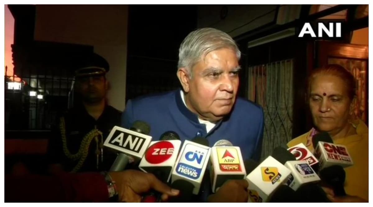 मुर्शिदाबाद हत्या कांड: पश्चिम बंगाल के राज्यपाल जगदीप धनखड़ ने घटना पर जताया दुःख, अधिकारियों से मांगी रिपोर्ट मुर्शिदाबाद हत्या कांड: पश्चिम बंगाल के राज्यपाल जगदीप धनखड़ ने घटना पर जताया दुःख, अधिकारियों से मांगी रिपोर्ट