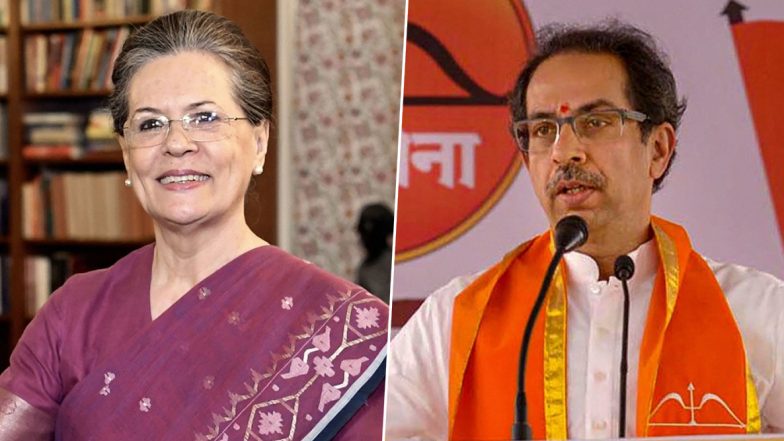 उद्धव ठाकरे के शपथ से पहले सोनिया गांधी ने लिखा पत्र, कहा-मुझे खेद है कि मैं समारोह में उपस्थित नहीं हो सकूंगी