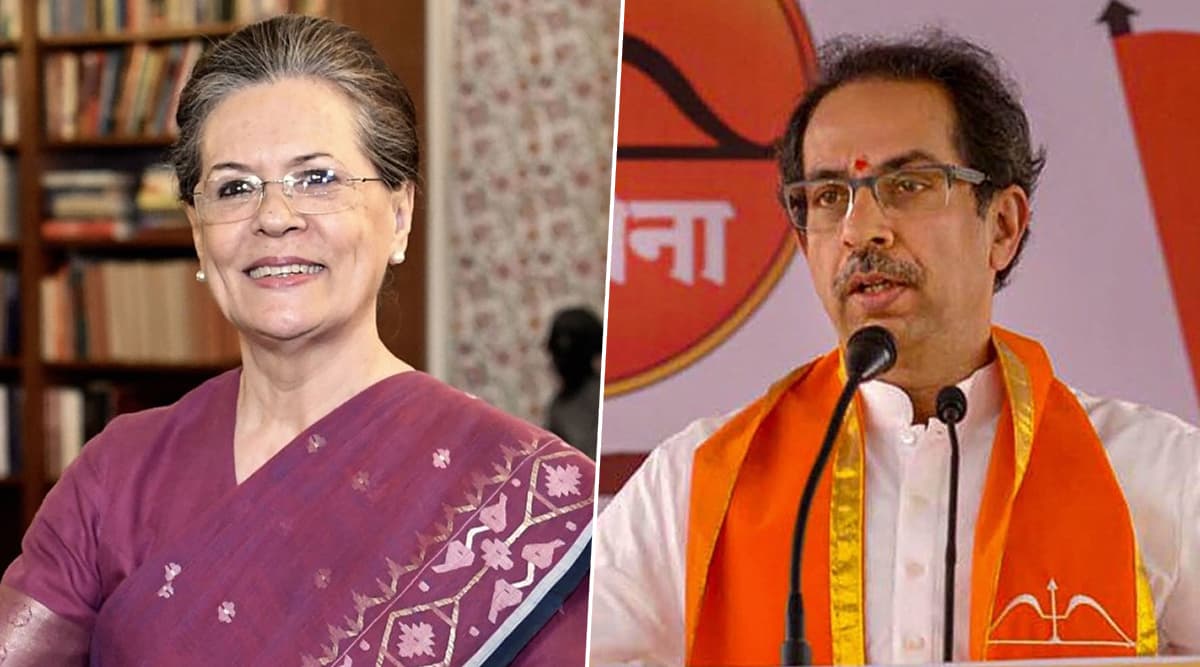 महाराष्ट्र में सरकार गठन के लिए शिवसेना के प्रयास तेज, उद्धव ठाकरे ने कांग्रेस की अंतरिम अध्यक्ष सोनिया गांधी से फोन पर की बात महाराष्ट्र में सरकार गठन के लिए शिवसेना के प्रयास तेज, उद्धव ठाकरे ने कांग्रेस की अंतरिम अध्यक्ष सोनिया गांधी से फोन पर की बात