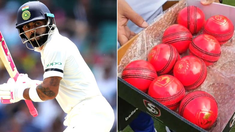 Ind vs Ban Test Series 2019: छुट्टी के बाद पूरे रंग में दिखे कप्तान विराट कोहली, पिंक बॉल से जमकर की प्रैक्टिस, देखें वीडियो