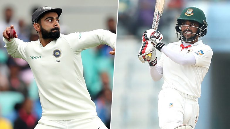 Ind vs Ban 2nd Test 2019: भारत ने अपनी पहली पारी 347/9 पर की घोषित