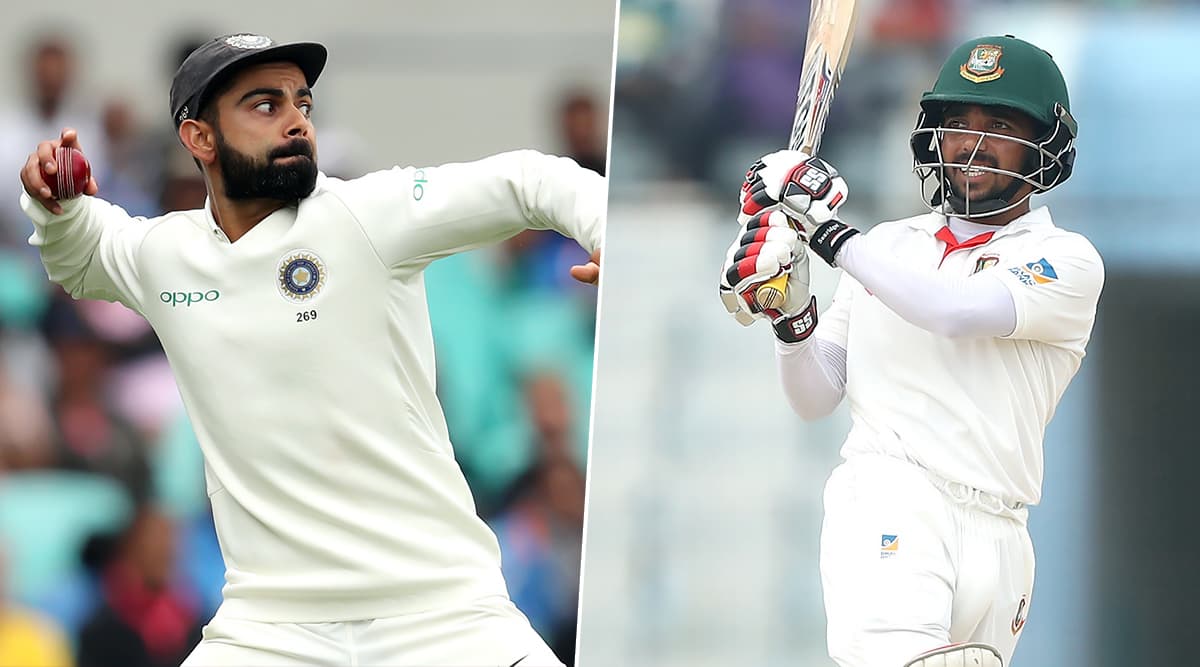 Ind vs Ban 2nd Test 2019: भारत ने अपनी पहली पारी 347/9 पर की घोषित Ind vs Ban 2nd Test 2019: भारत ने अपनी पहली पारी 347/9 पर की घोषित