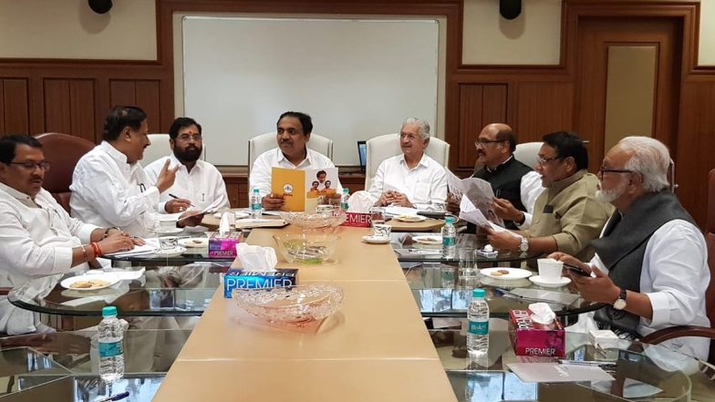 महाराष्ट्र सत्ता संघर्ष: राज्यपाल भगत सिंह कोश्यारी से मिलेंगे कांग्रेस-एनसीपी और शिवसेना के नेता, इस मुद्दे पर करेंगे चर्चा