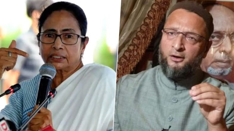 ममता बनर्जी ने असदुद्दीन ओवैसी पर बोला हमला, कहा- अल्पसंख्यक ऐसे नेताओं पर ना करें भरोसा