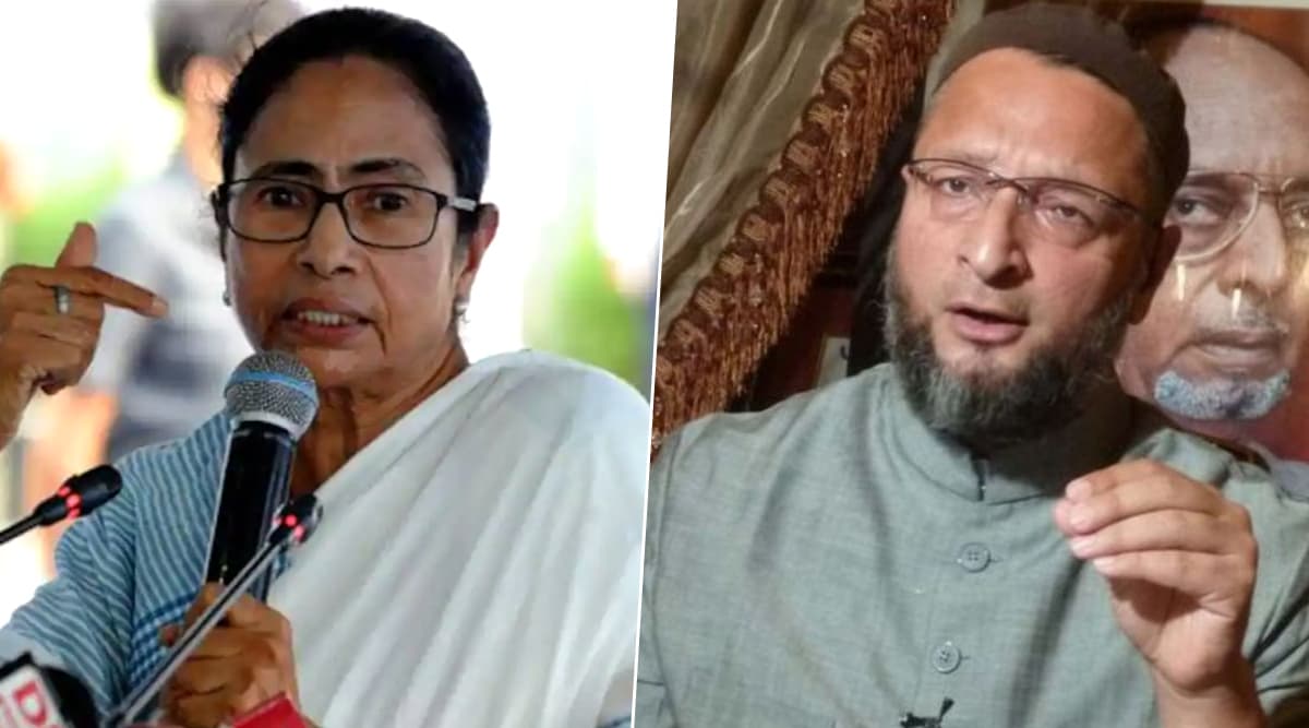 ममता बनर्जी ने असदुद्दीन ओवैसी पर बोला हमला, कहा- अल्पसंख्यक ऐसे नेताओं पर ना करें भरोसा ममता बनर्जी ने असदुद्दीन ओवैसी पर बोला हमला, कहा- अल्पसंख्यक ऐसे नेताओं पर ना करें भरोसा