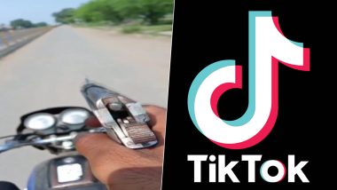 TikTok के लिए चलती बाइक पर पिस्टल के साथ बनाया वीडियो, हुआ ये अंजाम