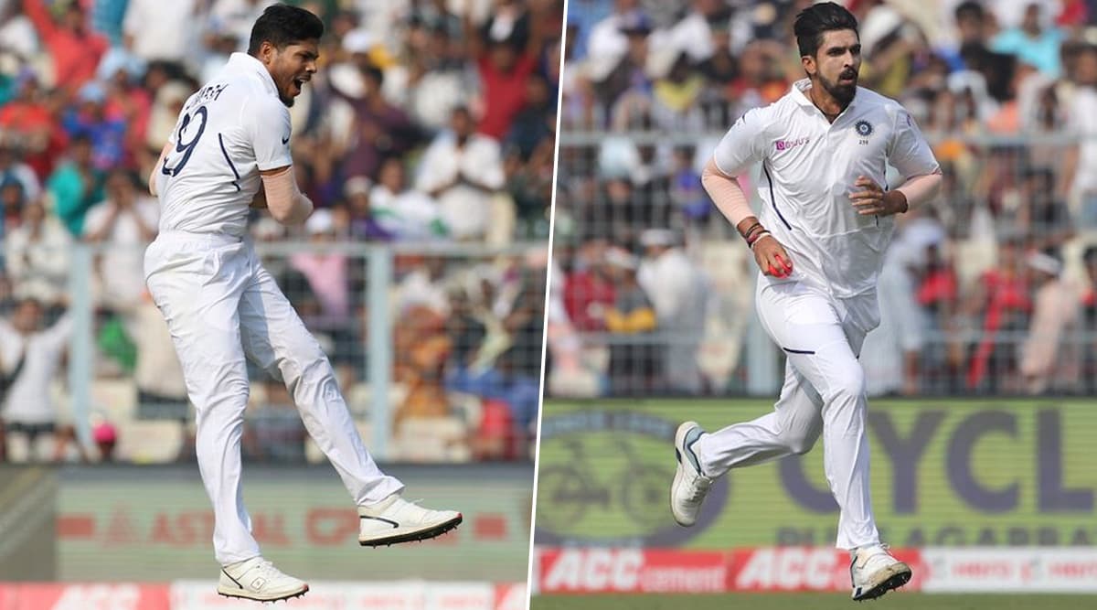 Ind vs Ban 2nd Test 2019: ईडन गार्डन में भारतीय तेज गेदबाजों ने ढाया कहर, लंच से पहले बांग्लादेश की आधी टीम लौटी पवेलियन Ind vs Ban 2nd Test 2019: ईडन गार्डन में भारतीय तेज गेदबाजों ने ढाया कहर, लंच से पहले बांग्लादेश की आधी टीम लौटी पवेलियन